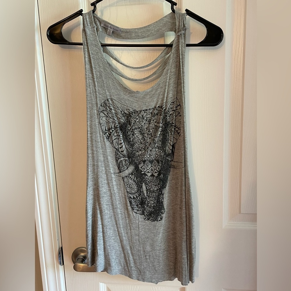 Women’s elephant tank top